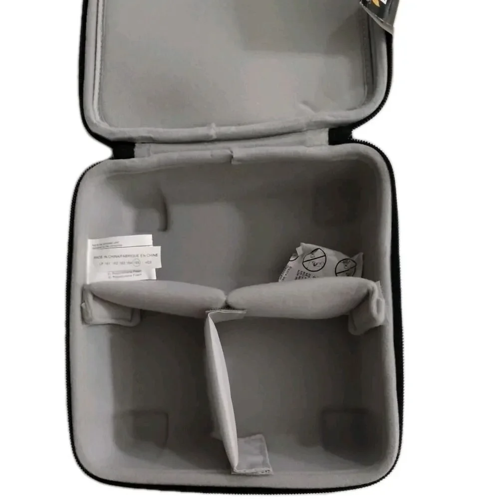 Hardshell Case GoPro Camera Charger Batteries Memory Cards Black 8.5
